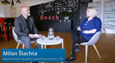 více informací z obchodních oblastí najdete ve výročních dílech Bosch Talku
