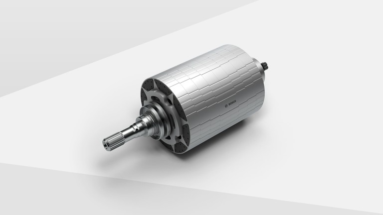 Ilustrační obrázek výrobků elektromobility: rotor.