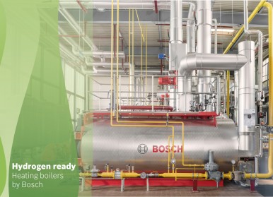Vodíkové průmyslové kotle Bosch